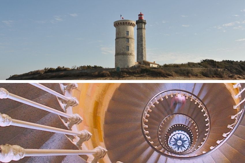 Vieux Phare des Baleines et... Phare des Baleines
